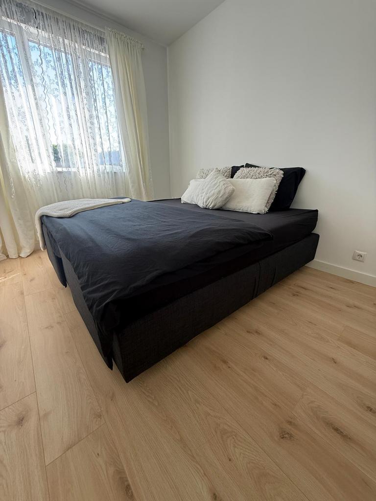 Elektrische boxspring 180x200 comfortabel, Ophalen, Gebruikt, Overige kleuren, Tweepersoons