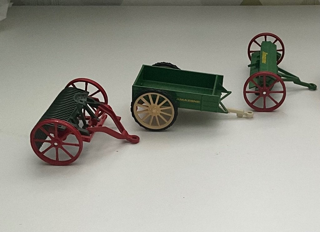 Mestkeerder, Meststrooier en 1 as aanhanger, Verzenden, Zo goed als nieuw, Tractor of Landbouw, SIKU