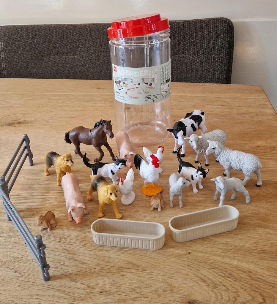 Speelgoed boerderij dieren HEMA, Ophalen