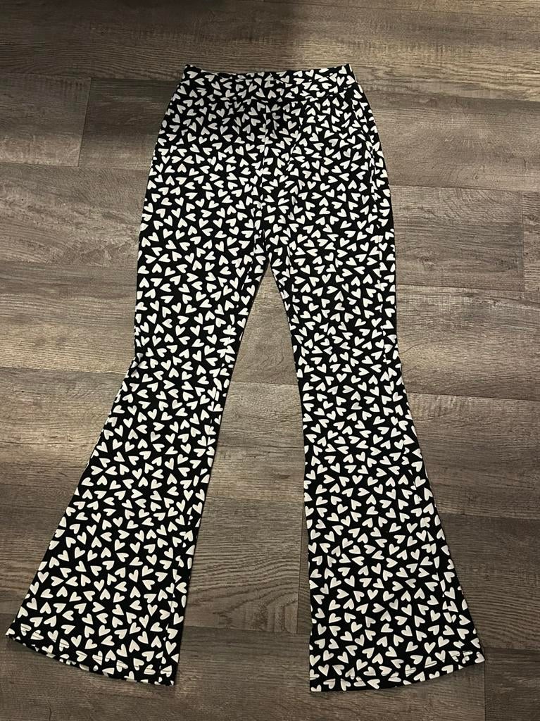 Colourful Rebel flared pants hart, maat M, Ophalen of Verzenden, Zo goed als nieuw, Zwart, Lang