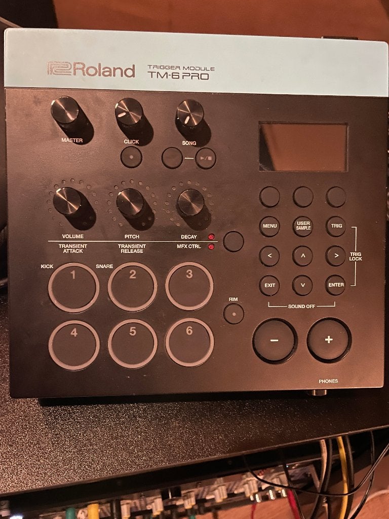 Roland TM-6 Drum-Trigger Module - goede staat!, Muziek en Instrumenten, Ophalen, Gebruikt, Roland