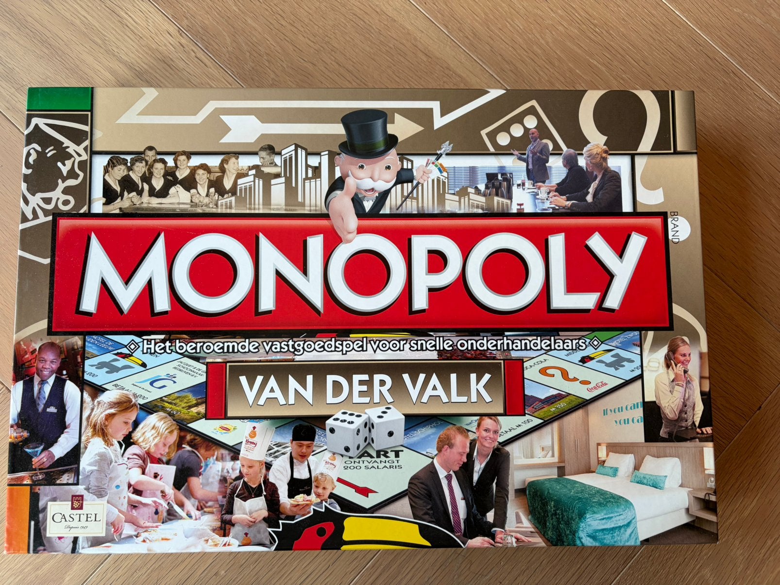 Monopoly “van der Valk”, Ophalen of Verzenden, Zo goed als nieuw