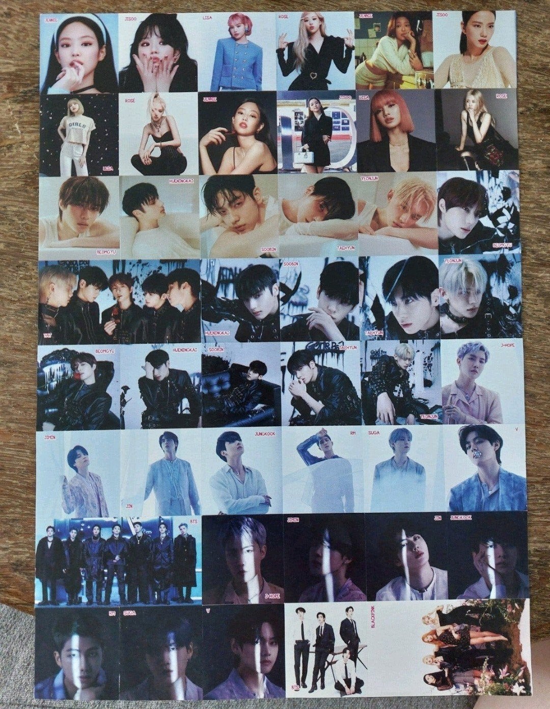 Kpop stickers, Ophalen of Verzenden, Zo goed als nieuw, Foto of Kaart
