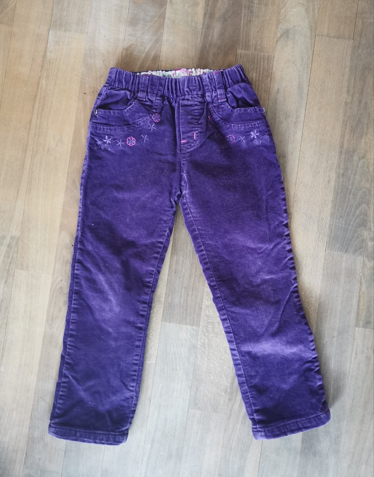 Corduroy broek mt. 110/116, Kinderen en Baby's, Verzenden, Zo goed als nieuw, Meisje, Broek