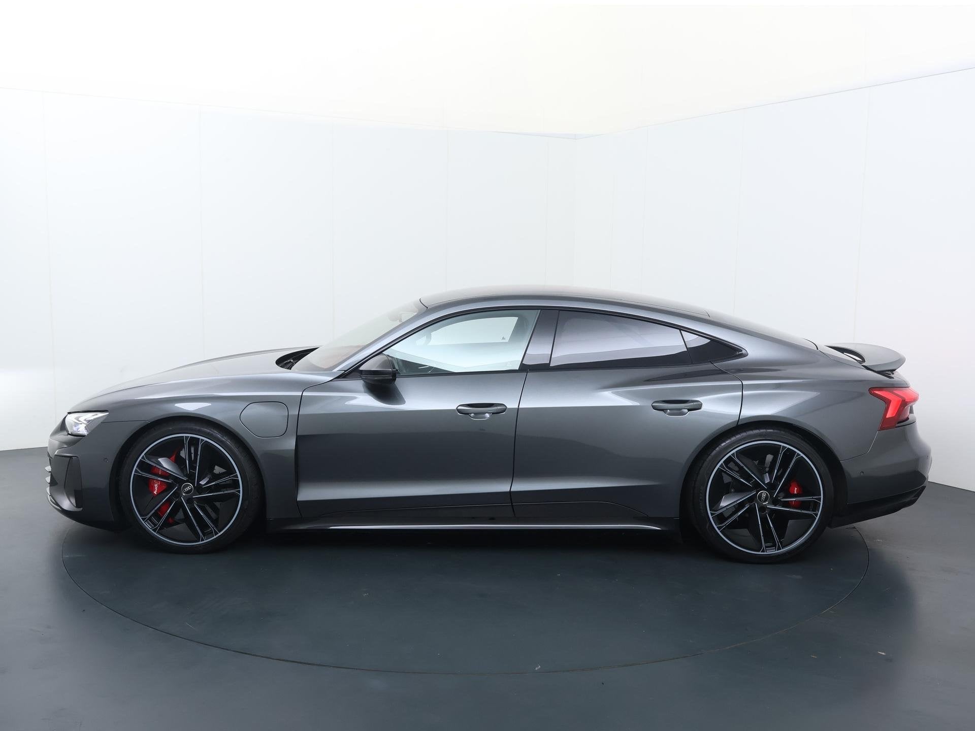 Audi RS e-tron GT 93 kWh | 598 PK | SoH 100% | Automaat | Ad, Auto's, Gebruikt, Zwart, Automatische klimaatregeling, 93 kWh