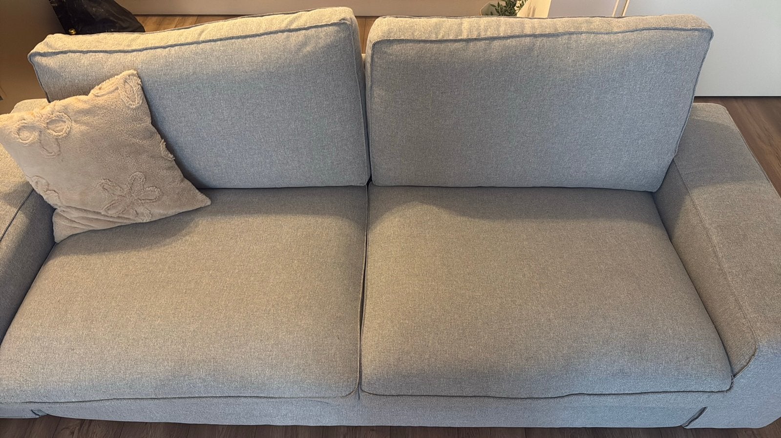 Comfortabele 3-zits bank van ikea, Ophalen of Verzenden, Zo goed als nieuw, 75 tot 100 cm, Tweepersoons