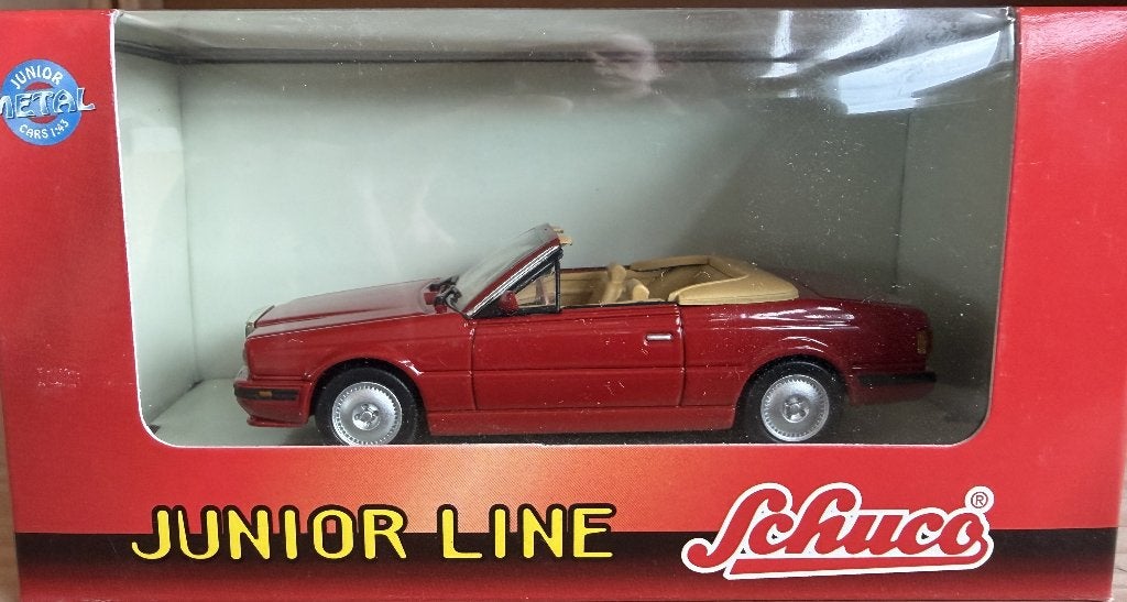 Schuco Juniorline Maserati Biturbo Cabrio rood, Hobby en Vrije tijd, Verzenden, Nieuw, Auto, Schuco
