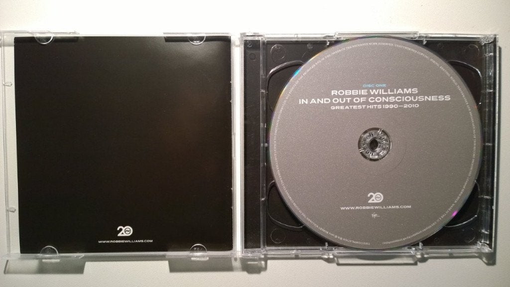 Robbie Williams - In And Out Of Consciousness (2 CD), Ophalen of Verzenden, Zo goed als nieuw, Pop, Album