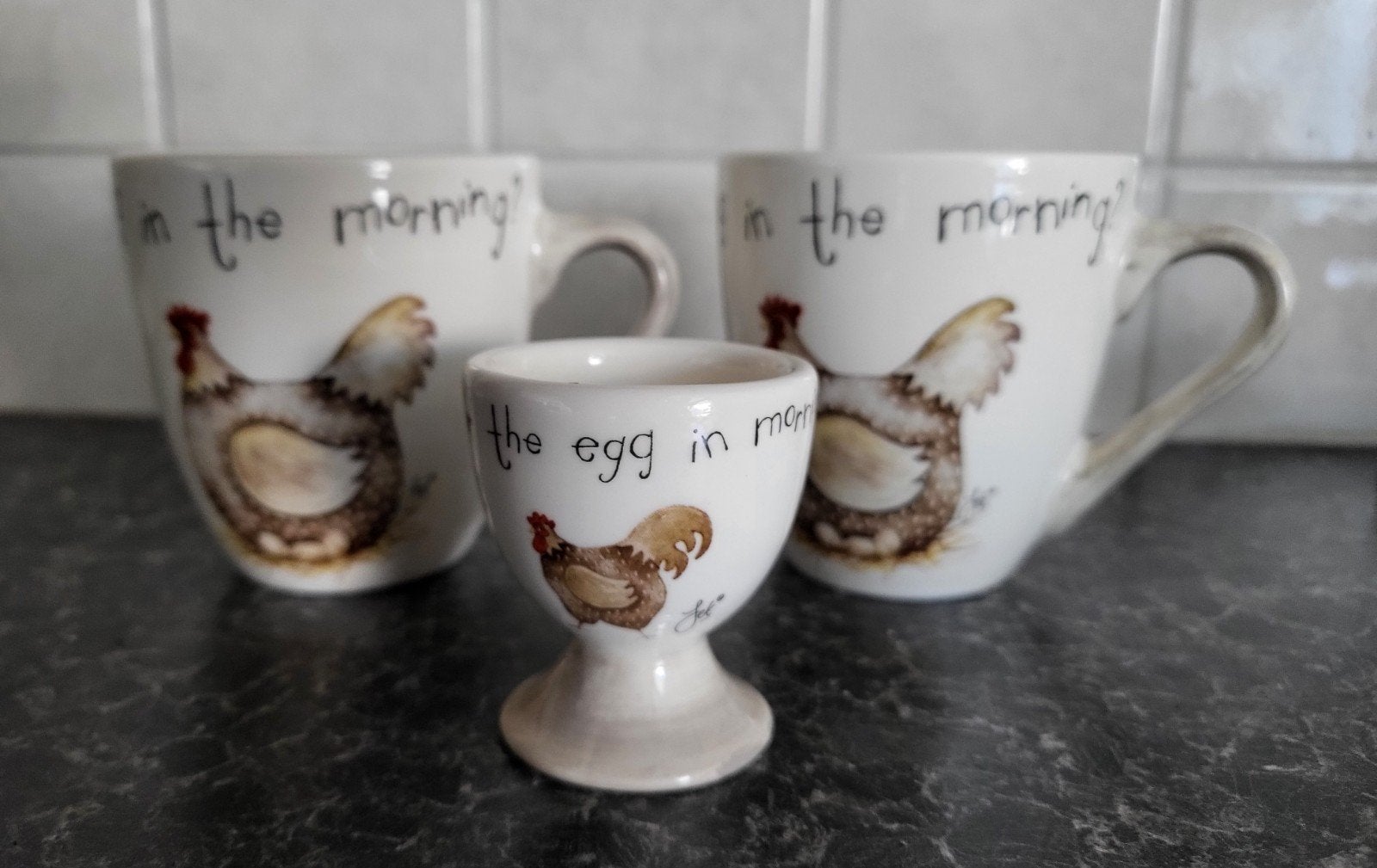 Jet ter Steege 'How do you like your egg in the morning?", Ophalen of Verzenden, Zo goed als nieuw
