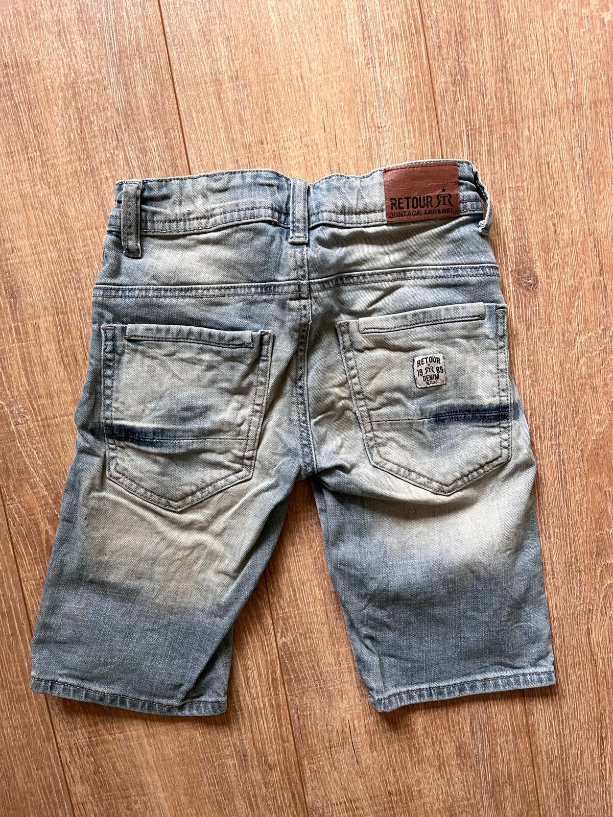 Retour Denim Jeans Shorts Maat 128, Ophalen of Verzenden, Zo goed als nieuw, Jongen, Broek
