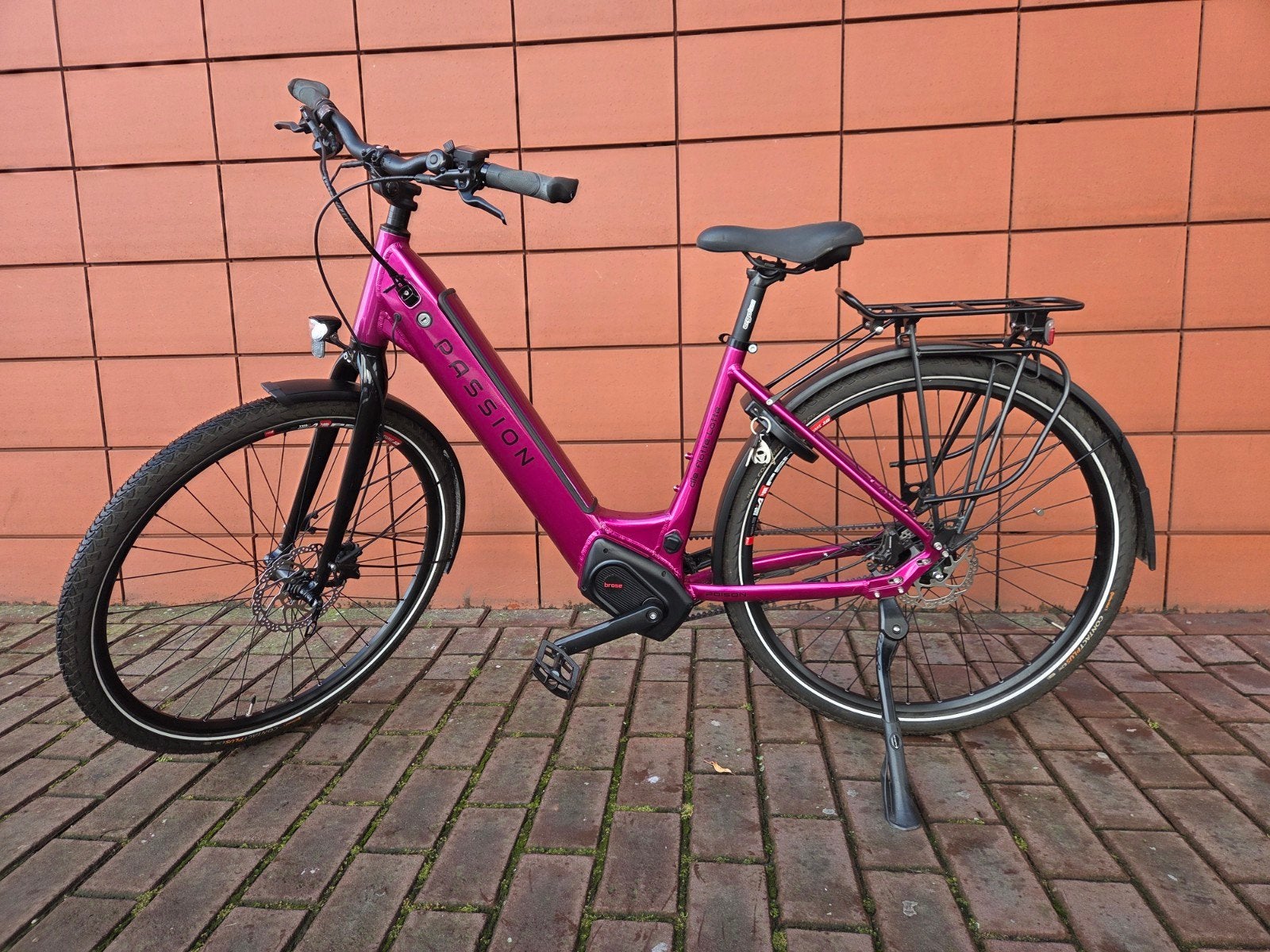 Poison E-bike dames, Brose motor & riem, z.g.a.n., Ophalen, Zo goed als nieuw, Overige merken