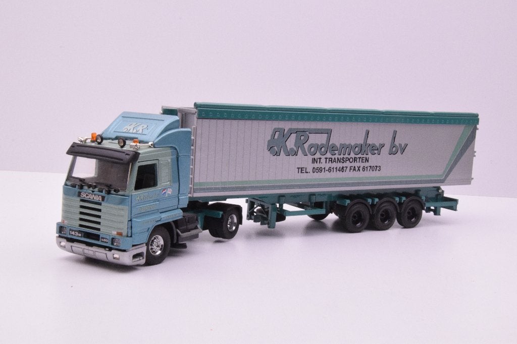 Scania 143 streamline '' Rademakers nieuw Weerdinge '' Tekno, Ophalen of Verzenden, Zo goed als nieuw, Bus of Vrachtwagen, Tekno