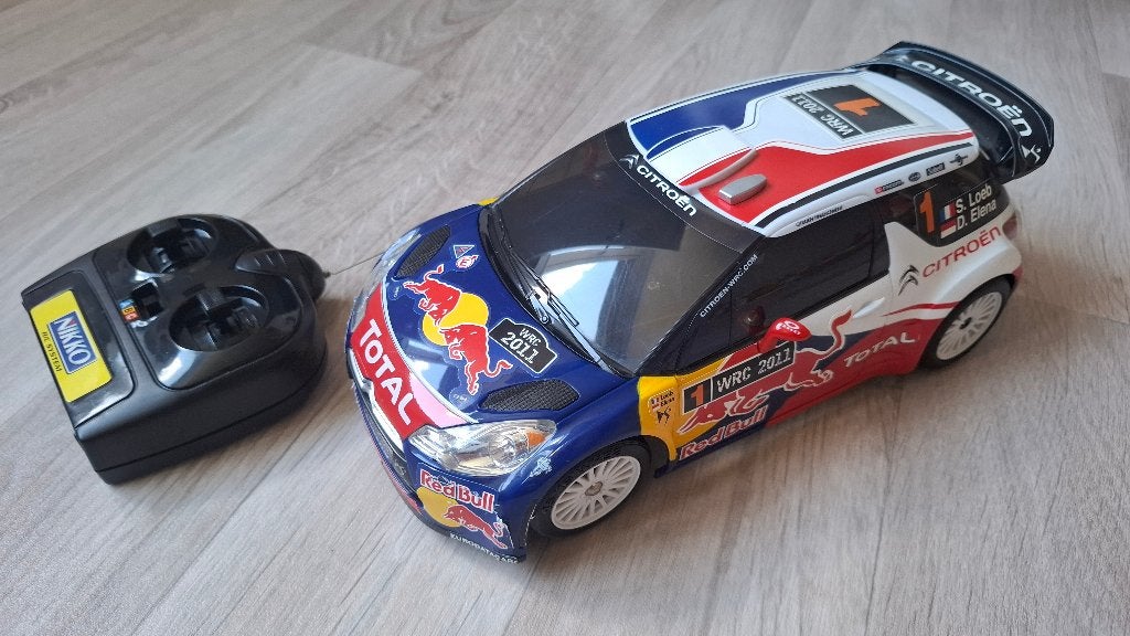 Nikko Citroen DS3 2011 WRC, Elektro, Ophalen of Verzenden, Zo goed als nieuw, Auto onroad