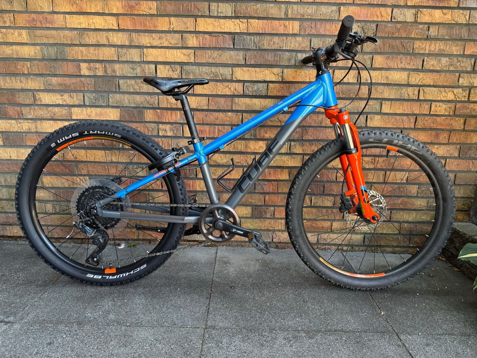 Cube Acid 240 Disc mountainbike met nieuwe achterband, Gebruikt, Hardtail, Heren, Schijfrem