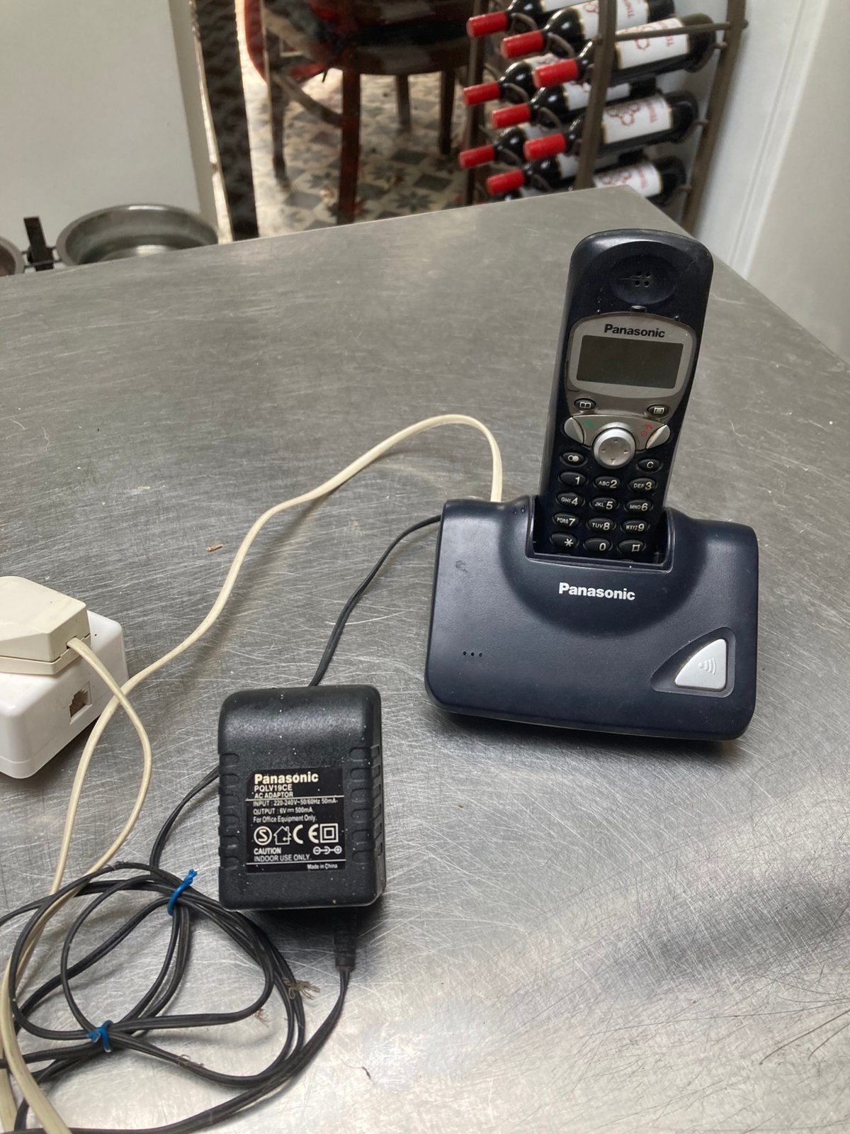 Panasonic handset met adapter, Ophalen, Gebruikt, 1 handset