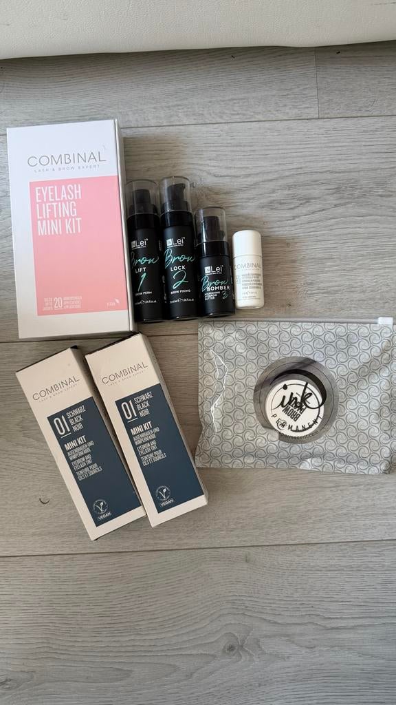 Browlamination & Lashlift Set - Professionele Kit, Ophalen of Verzenden, Nieuw, Ogen, Verzorging