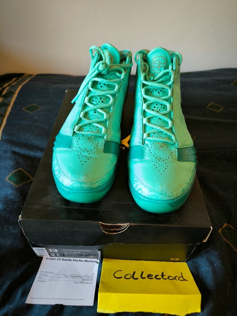 Jordan 23 Solefly Florida Marlins Sneakers, Kleding | Heren, Overige kleuren, Ophalen of Verzenden, Jordan, Sneakers of Gympen
