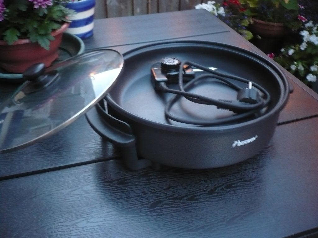 elektrische hapjespan, Ophalen, Gebruikt, Overige materialen