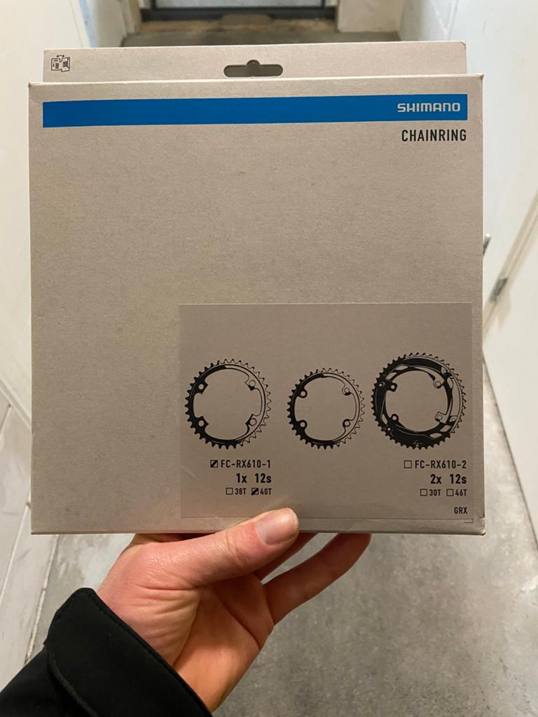Shimano FC-RX610-1 40T kettingblad gravelbike, Ophalen, Nieuw, Gravelbike