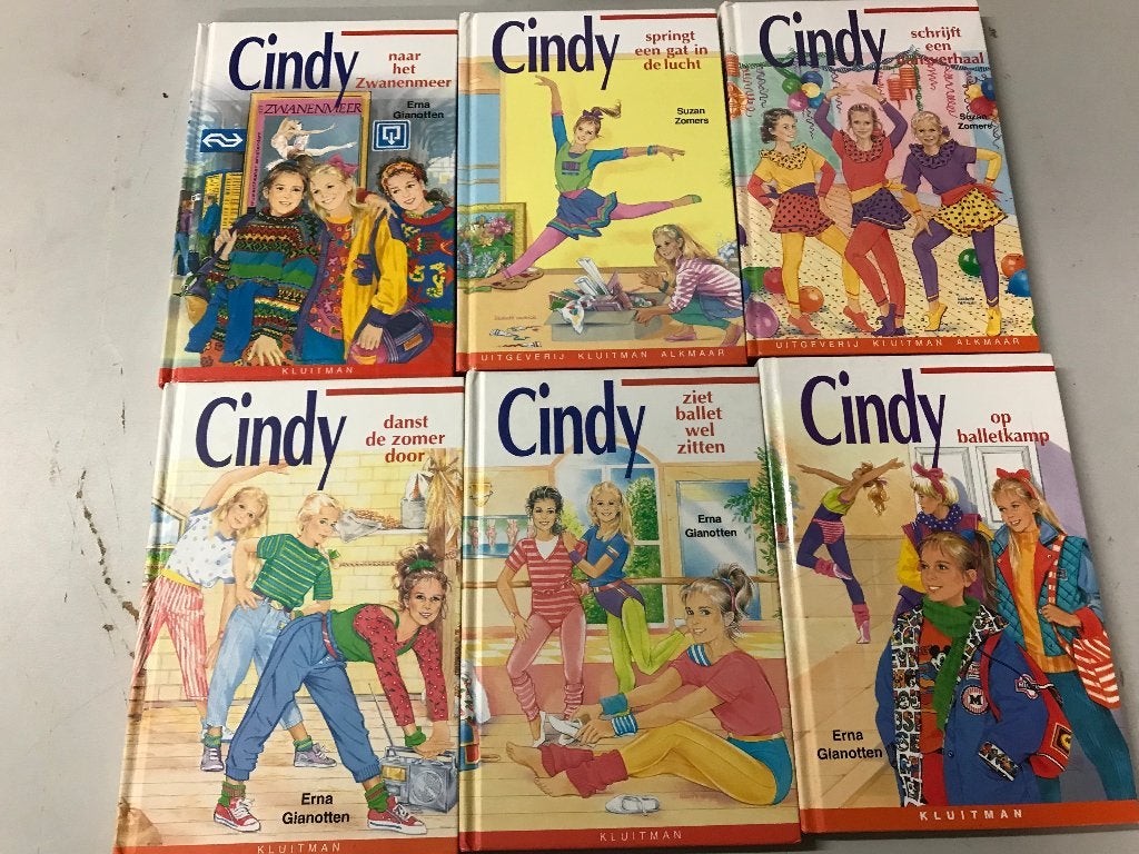 T.K. nog 5 boeken van Cindy Zie actuele lijst, Ophalen of Verzenden, Gelezen, Erna Gianotten, Fictie algemeen
