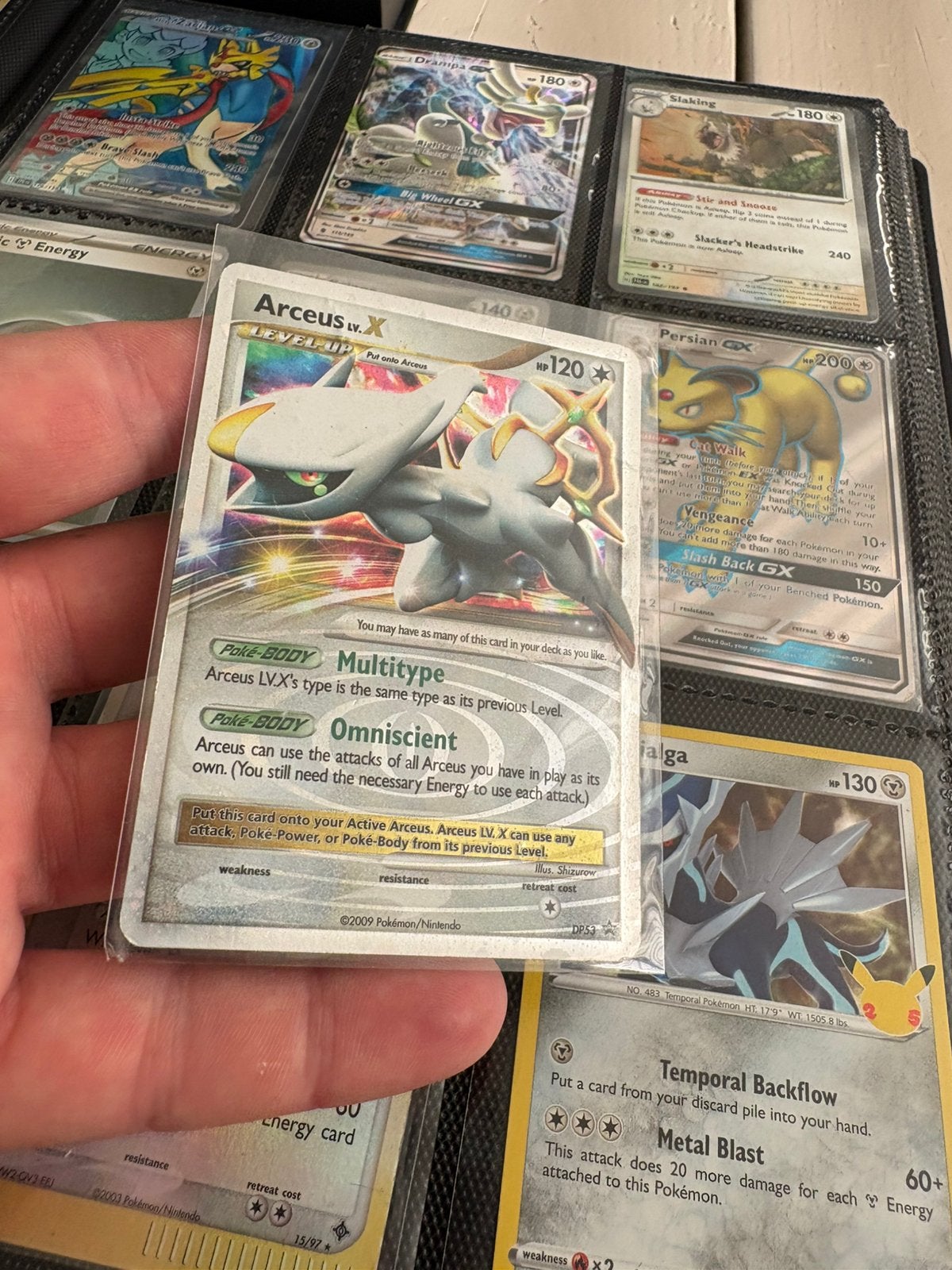Arceus lv x, Ophalen of Verzenden, Zo goed als nieuw, Meerdere kaarten, Foil