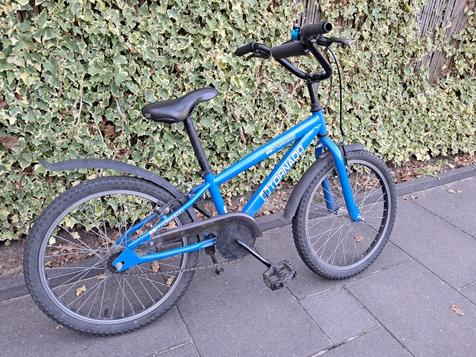 Tornado BMX kinderfiets - Blauw, 20 inch, Fietsen en Brommers, Fietsen | Crossfietsen en BMX, Ophalen, Terugtraprem, Gebruikt