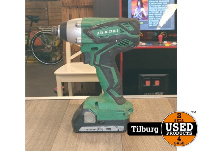 Hikoki WH18DJL Slagschroevendraaier Gebruikte staat, Hikoki, Zo goed als nieuw, Support@hikoki.com, 5-1, Nishiarai, 3-chome, Adachi-ku, 
Tokyo 123-0843
Japan
