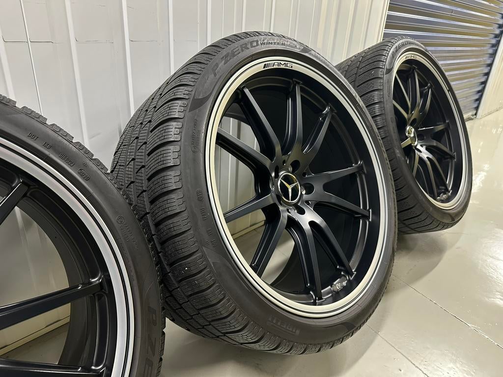 21'' Mercedes AMG GT X290 43 53 63 4-Deurs Velgen & Banden, Auto-onderdelen, Banden en Velgen, Gebruikt, Banden en Velgen, Personenwagen