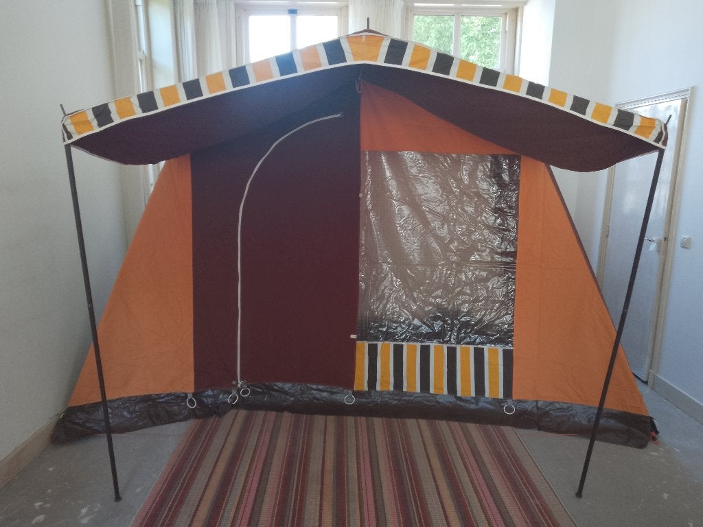 Vintage bungalowtent, jaren 70, Ophalen, Gebruikt, Tot en met 2