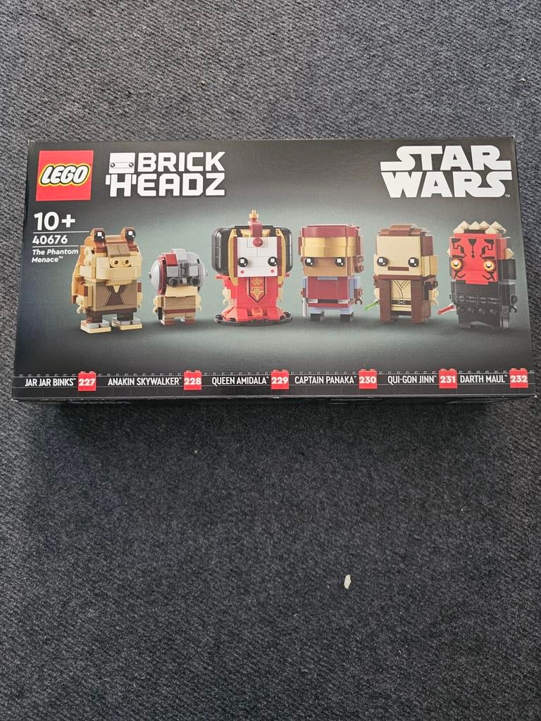 Lego BrickHeadz Star Wars: The Phantom Menace 40676, Ophalen of Verzenden, Nieuw, Complete set, Lego