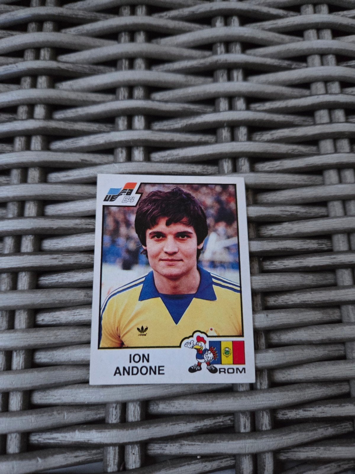 Panini EK 84, Ophalen of Verzenden, Zo goed als nieuw, Sticker