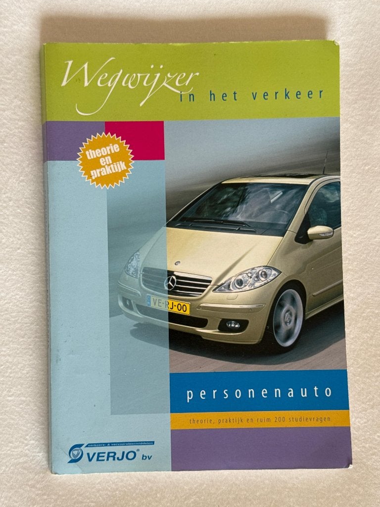 Verjo Wegwijzer in het Verkeer Theorie Personenauto, Boeken, Ophalen of Verzenden, Alpha, Zo goed als nieuw, Verjo