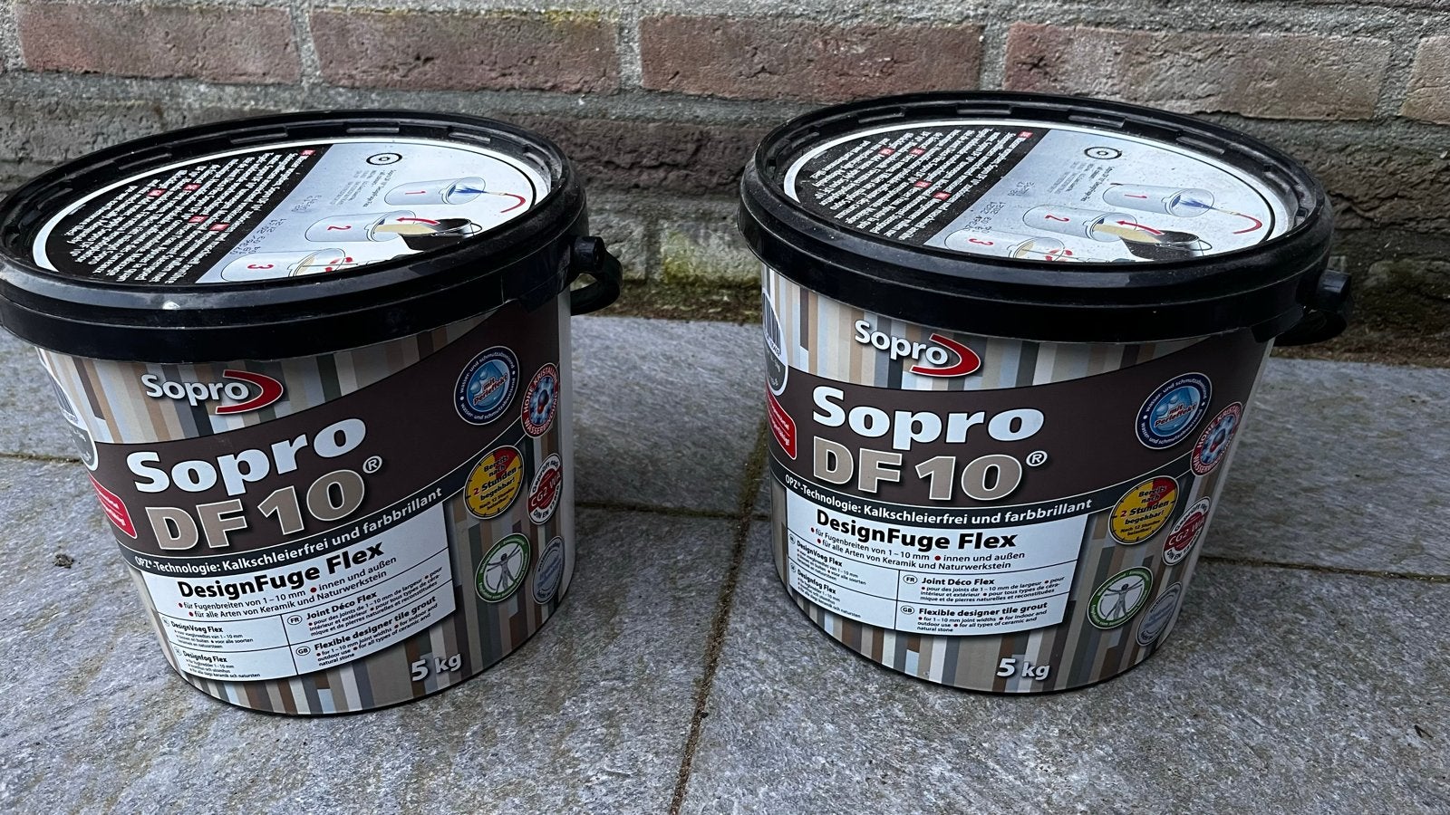 Sopro DF 10 Beton Grijs 5kg (2x), Ophalen, Nieuw, Overige materialen, Overige typen