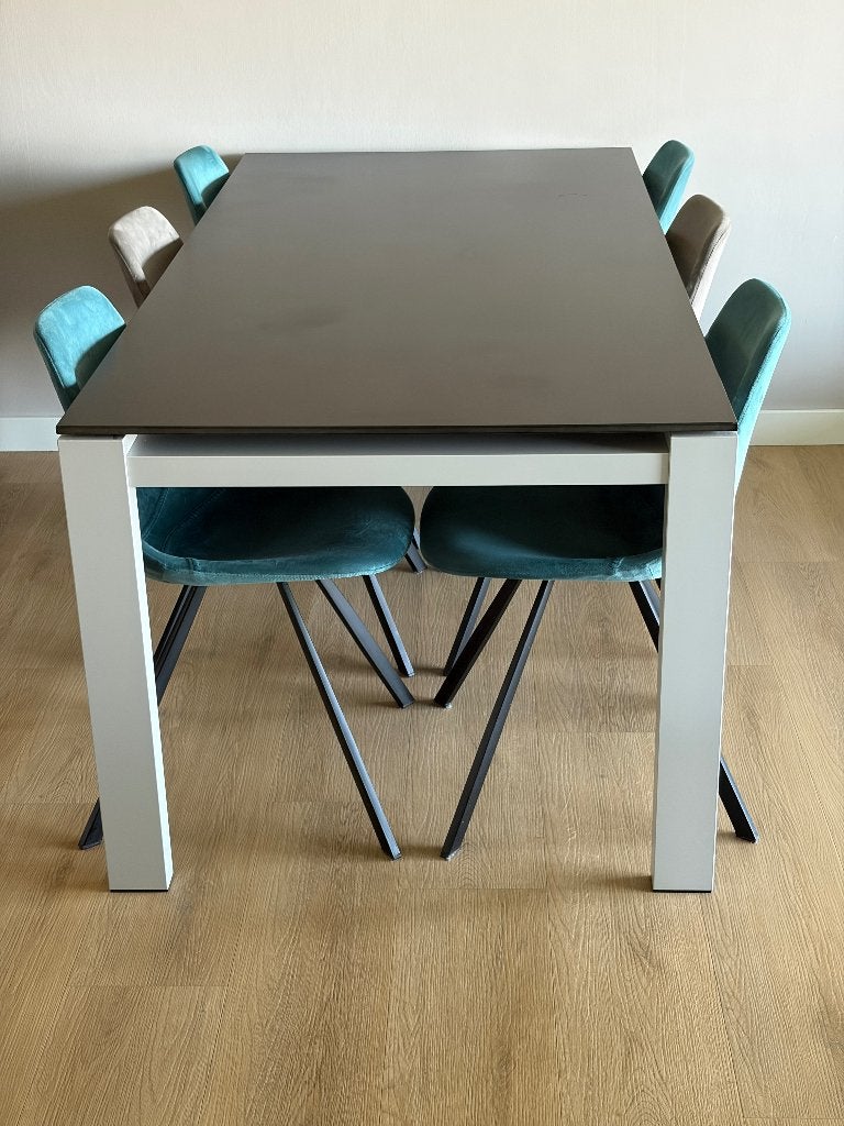 Design eettafel Bree's New World – Presto 195x92 – Volkern, Ophalen, Overige materialen, Gebruikt, 50 tot 100 cm