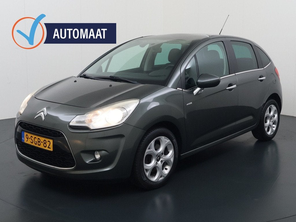 Citroën C3 1.6 VTi Exclusive | AUTOMAAT | leer | PDC | Crui, Auto's, Euro 5, Gebruikt, 4 cilinders, 49 €/maand