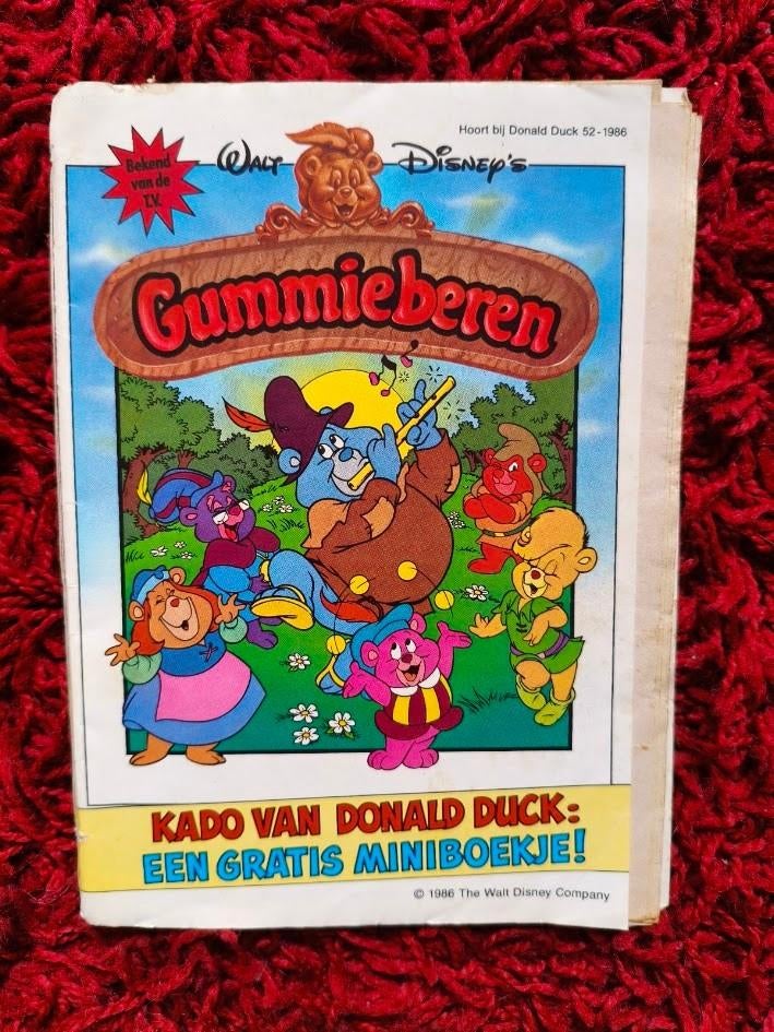 Walt Disney Wuzzels & Gummieberen mini boekje, Eén stripboek, Ophalen of Verzenden, Gelezen