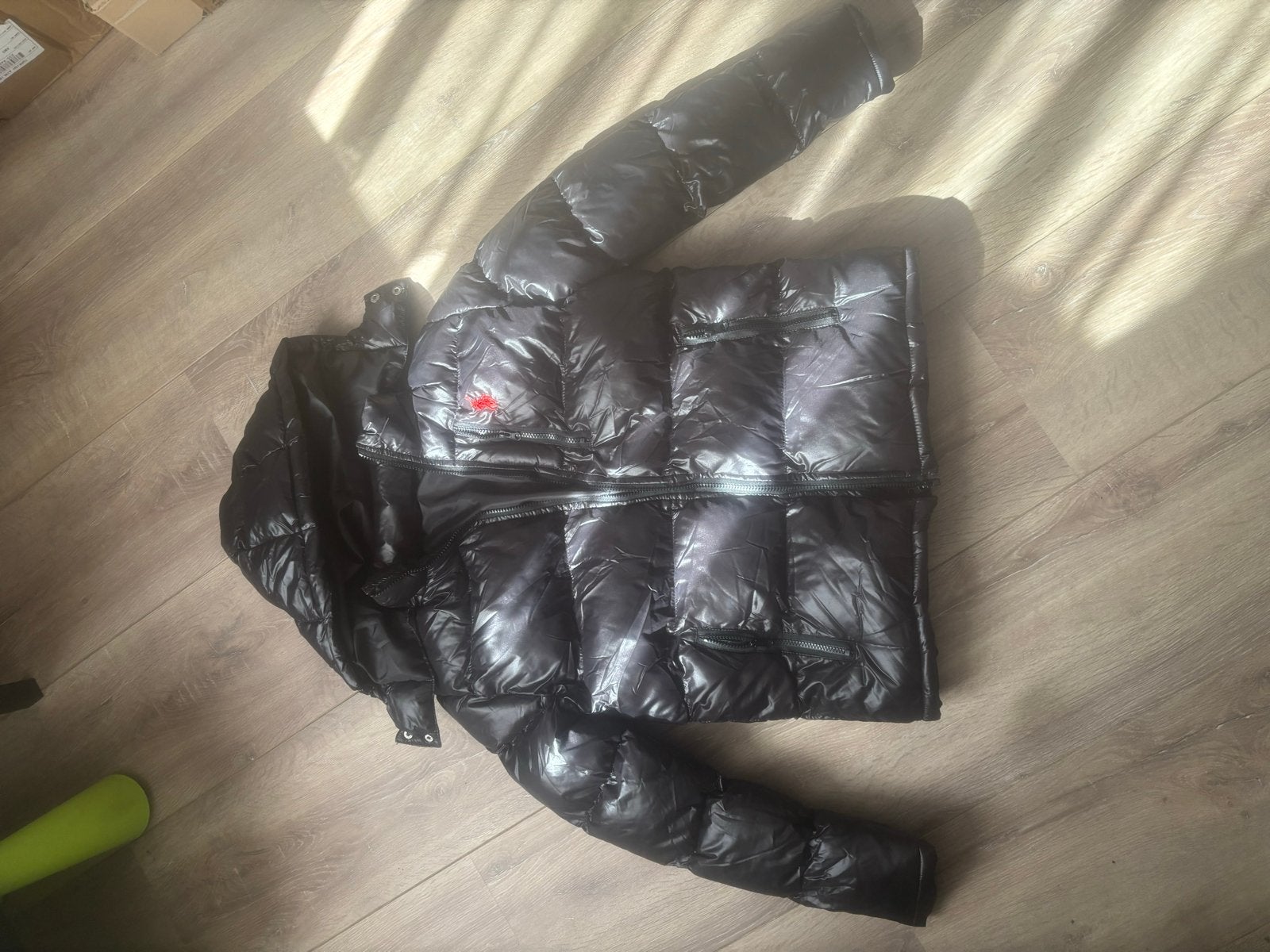 Polo Ralph Lauren Puffer Jacket S Heren - Glans Zwart, Ophalen of Verzenden, Nieuw, Maat 46 (S) of kleiner, Zwart