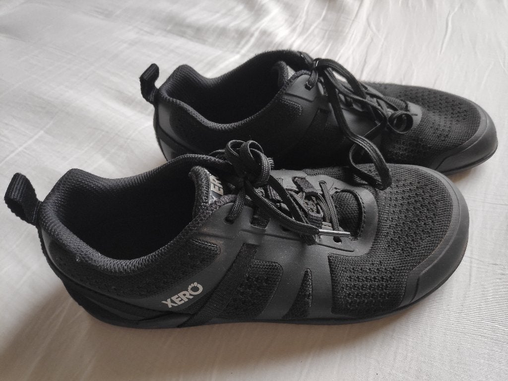 Xero Shoes Prio Barefoot Sneakers - Zwart mt 40,5, Kleding | Heren, Schoenen, Zwart, Ophalen of Verzenden, Xero Shoes, Sneakers of Gympen