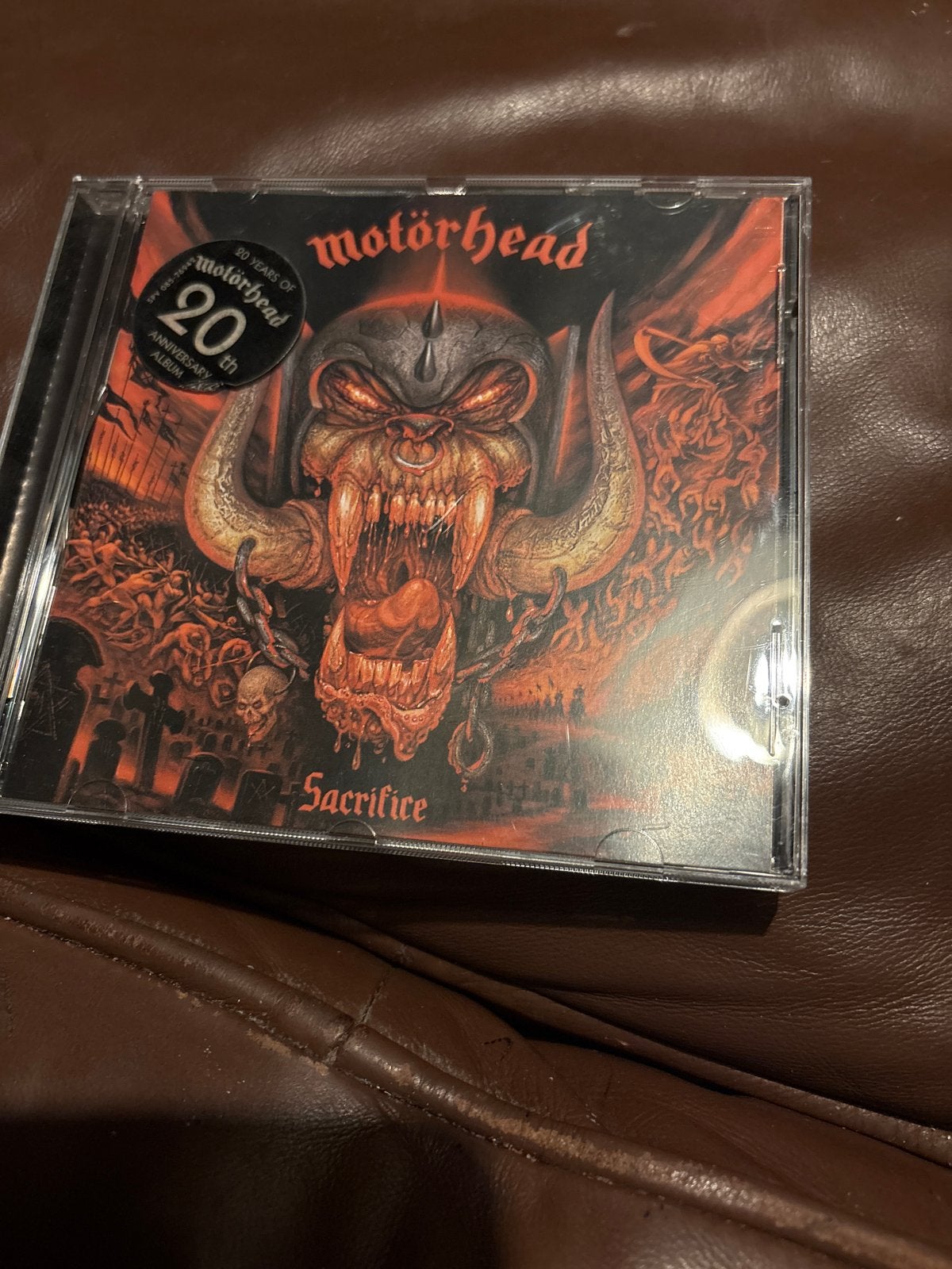 Motörhead - Sacrifice (20th Anniversary Edition) CD, Met bonustracks, Ophalen of Verzenden, Zo goed als nieuw, Hardrock