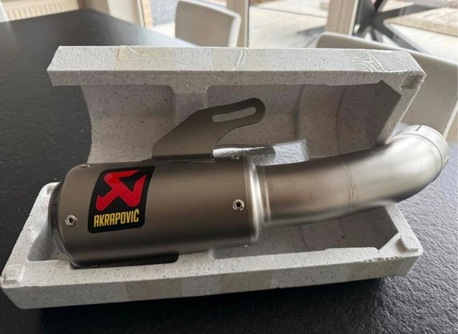 KTM Superduke 1290R Akrapovic uitlaatdemper Evolution Line, Motoren, Accessoires | Overige, Ophalen of Verzenden, Zo goed als nieuw