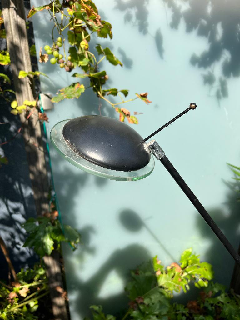 Herda Vloerlamp Klassieker Vintage, Ophalen, Gebruikt, Dutch Design Vintage Industrieel Modern, Glas