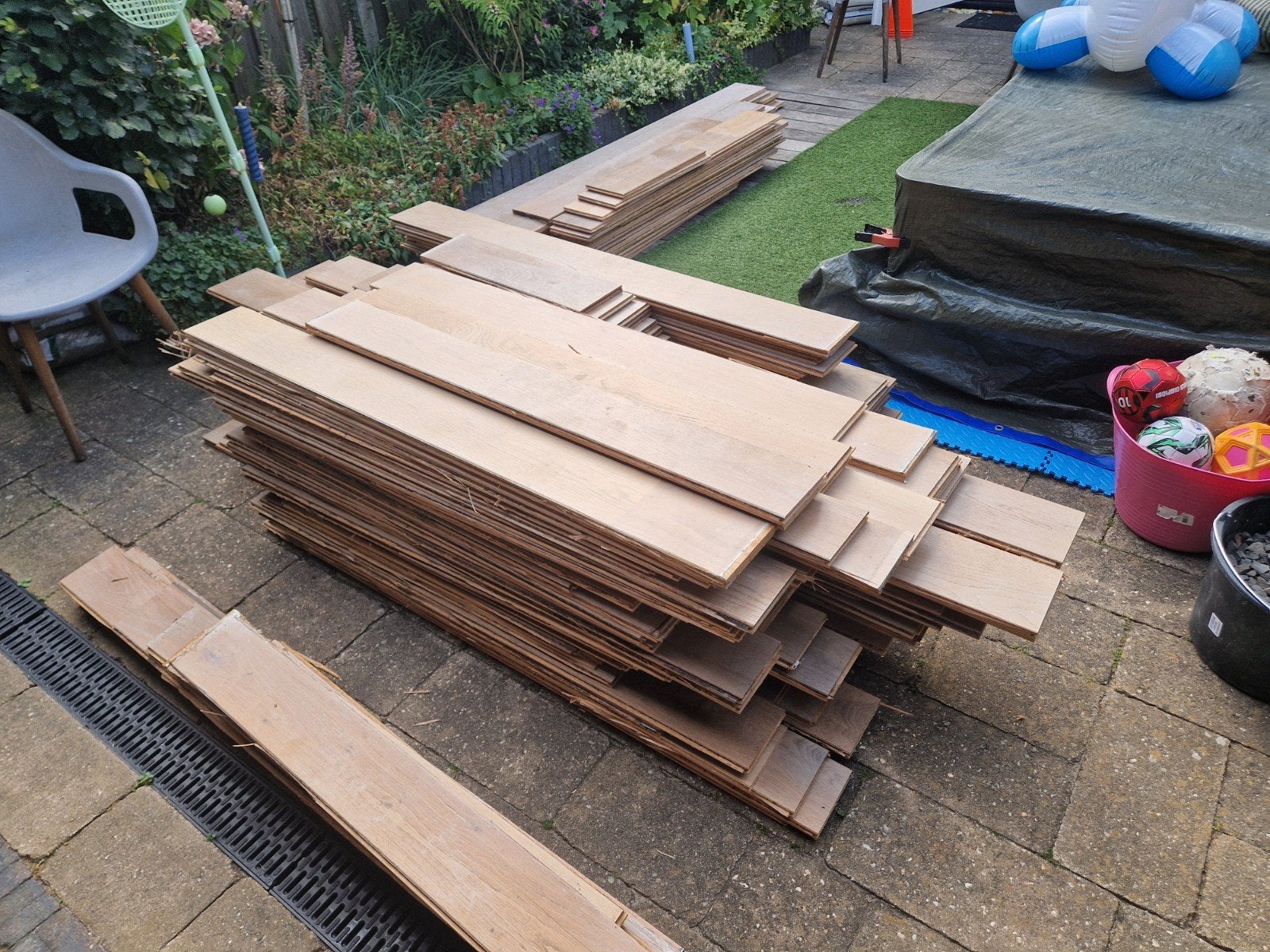 Eikenhout planken | hout | eiken | massief, Ophalen, Hout