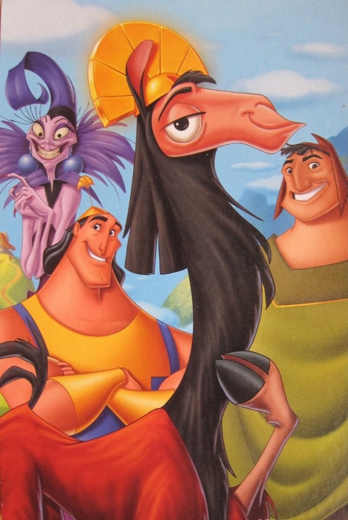 nieuwe ansichtkaart van Disney - Keizer Kuzco, Ophalen of Verzenden, 1980 tot heden, Ongelopen, Overige thema's