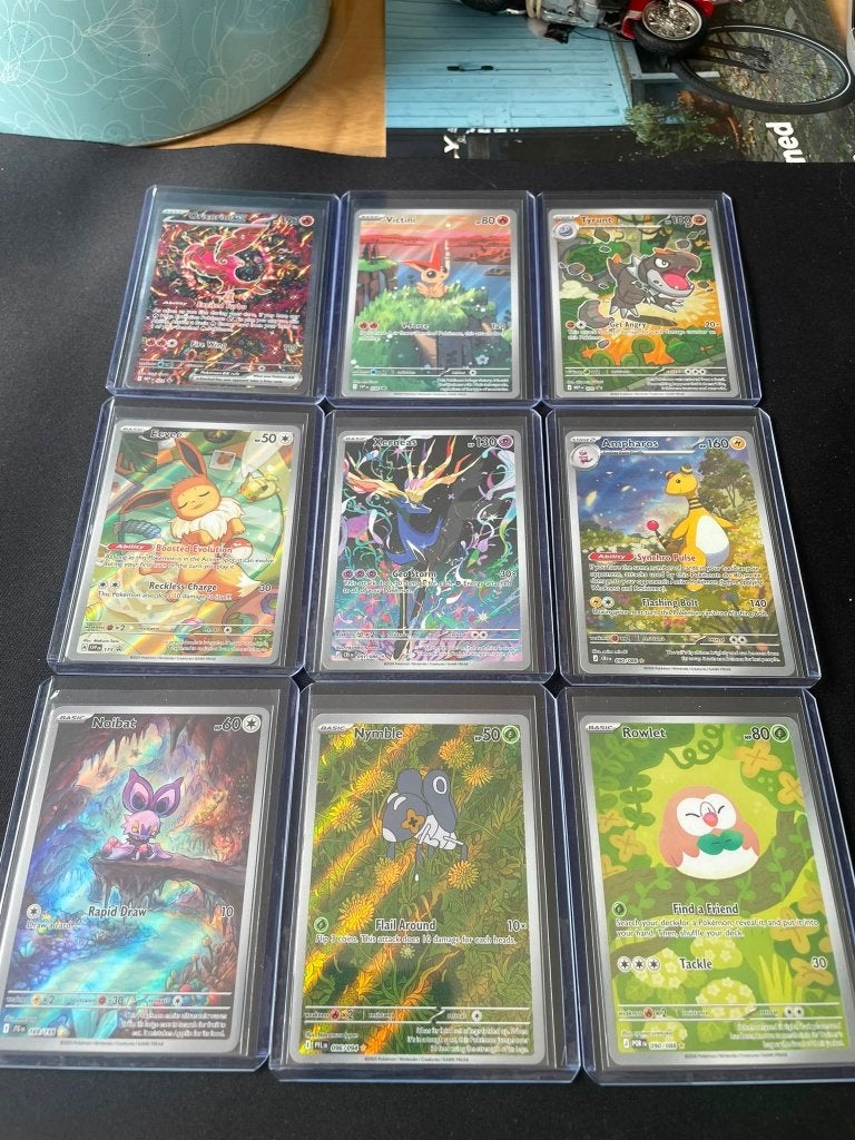Pokemon kaarten, Ophalen of Verzenden, Nieuw, Meerdere kaarten, Foil