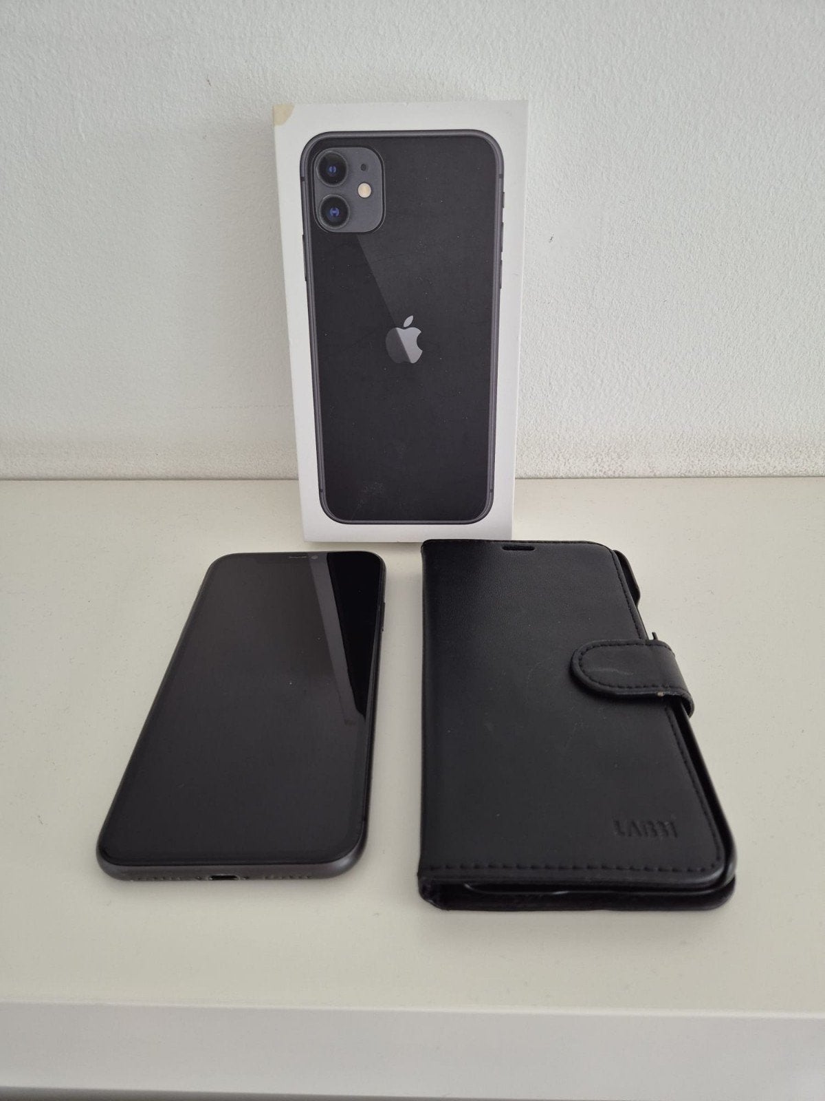 zwartr iPhone 11 met 128gb, Telecommunicatie, Mobiele telefoons | Apple iPhone, 97 %, 128 GB, Zwart, Zo goed als nieuw