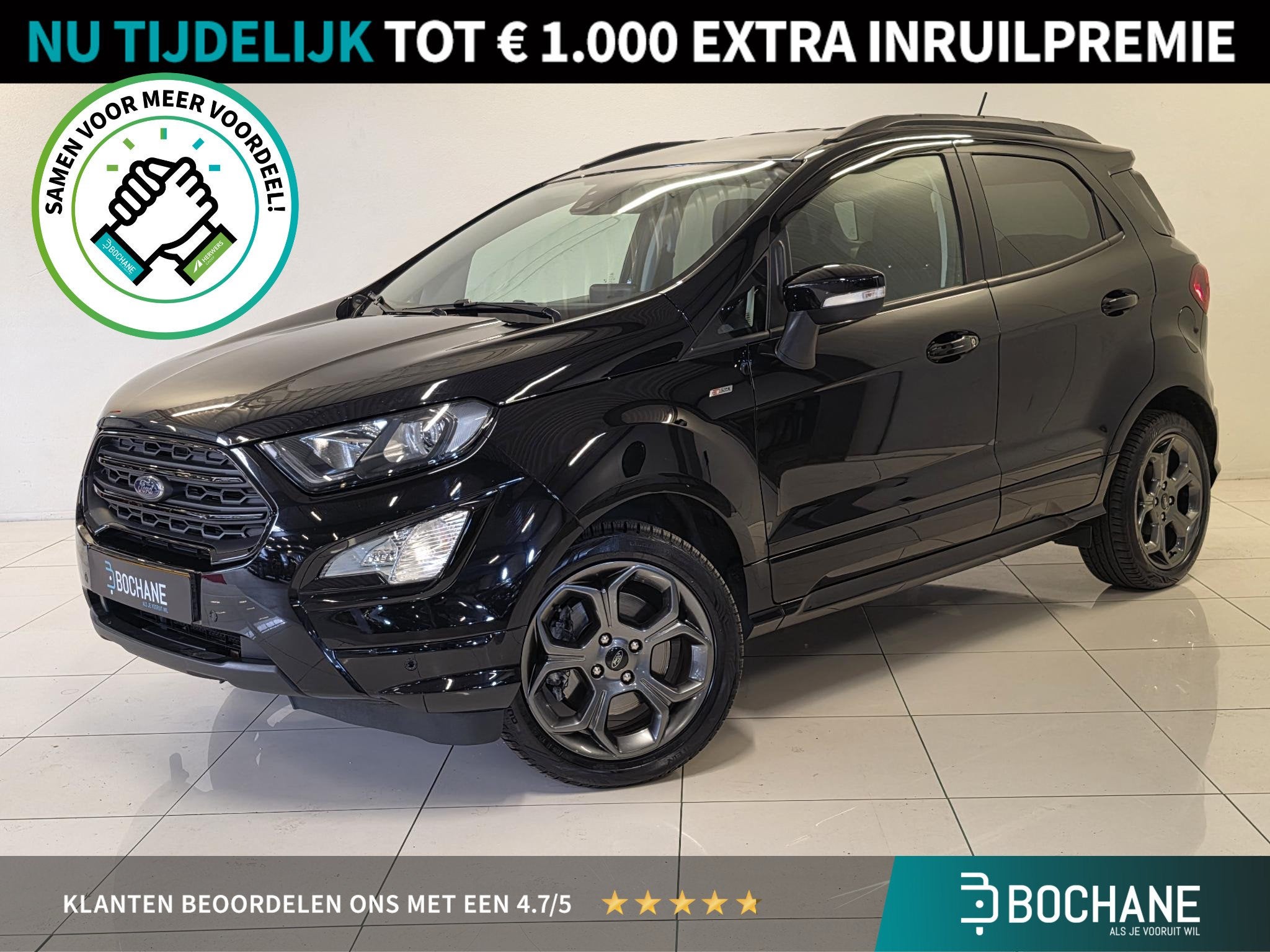 Ford EcoSport 1.0 EcoBoost ST-Line | Camera | Navigatie |