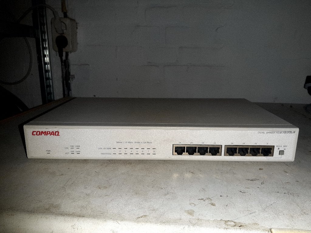 compaq dual speed hub hb3120, Ophalen, Gebruikt, Docking station, HP & Compaq