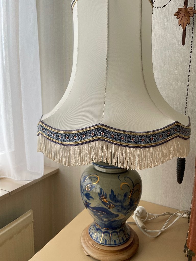 Vaaslamp, Met schakelaar, Keramiek, E27 (groot), Zo goed als nieuw