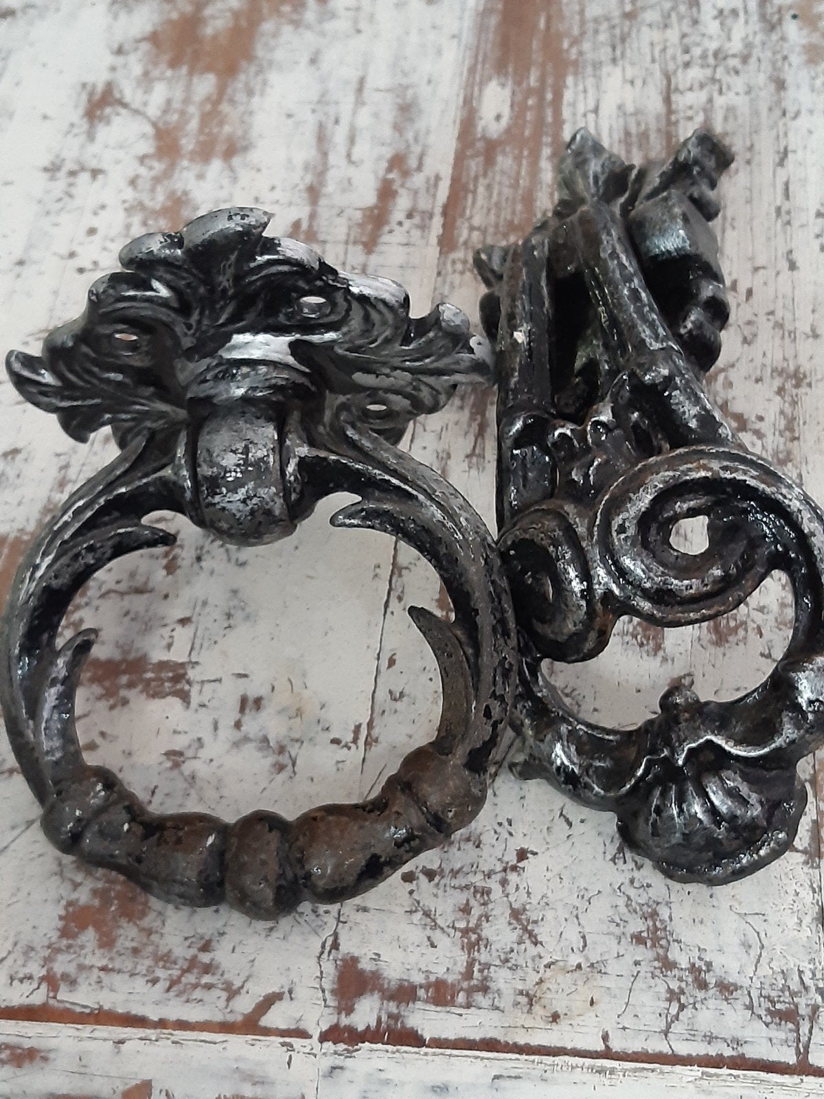 Deurklopper(s), stoer brocante ,knus sober sleets,landelijk, Ophalen of Verzenden