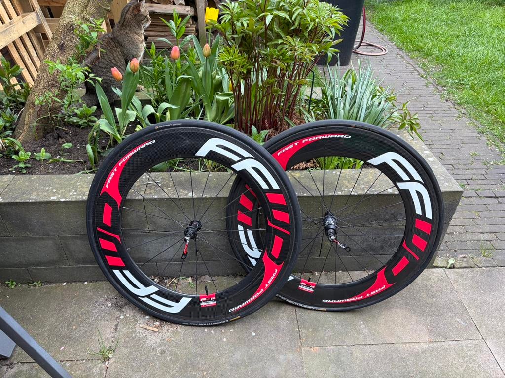 FFWD F9R / FR9 Carbon Wielset 90mm – Aero Topset, Zo goed als nieuw, Racefiets, Carbon, Ophalen
